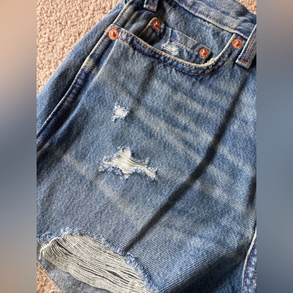 Universal Thread™ ~High Rise Mini Cut Off Shorts Size 4 New - Picture 4 of 11